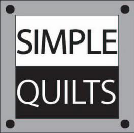 SIMPLE QUILTS trademark