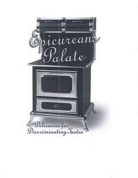 EPICUREAN'S PALATE "DELICACIES FOR DISCRIMINATING TASTES" trademark