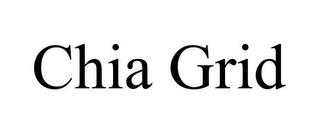 CHIA GRID trademark