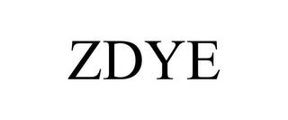 ZDYE trademark