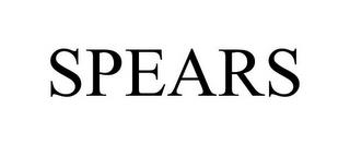 SPEARS trademark