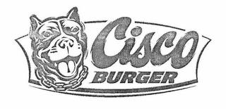 CISCO BURGER trademark