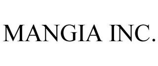 MANGIA INC. trademark