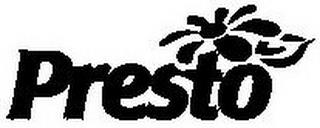 PRESTO trademark