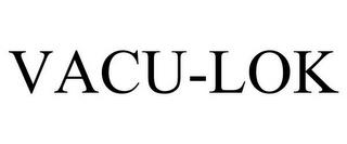 VACU-LOK trademark