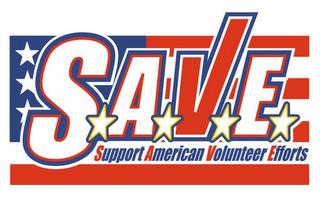 S.A.V.E. SUPPORT AMERICAN VOLUNTEER EFFORTS trademark