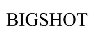 BIGSHOT trademark