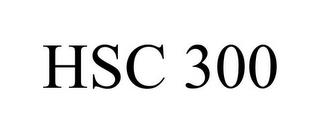 HSC 300 trademark