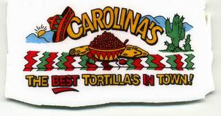 CAROLINA'S THE BEST TORTILLA'S IN TOWN trademark