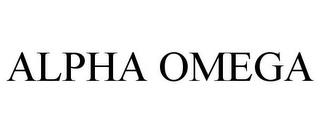 ALPHA OMEGA trademark