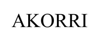 AKORRI trademark