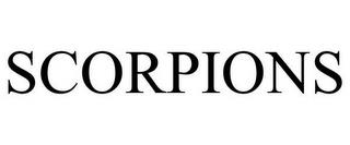 SCORPIONS trademark