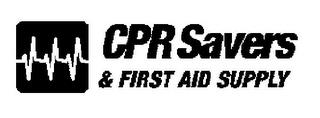 CPR SAVERS & FIRST AID SUPPLY trademark