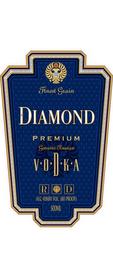 FINEST GRAIN DIAMOND PREMIUM GENUINE RUSSIAN VODKA ROD trademark