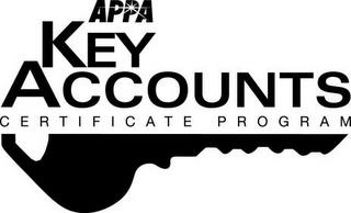 CERTIFICATE PROGRAM KEY ACCOUNTS APPA trademark