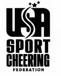 USA SPORT CHEERING FEDERATION trademark