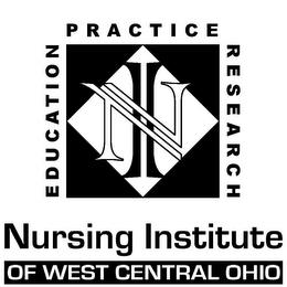 NI NURSING INSTITUTE OF WEST CENTRAL OHIO EDUCATION PRACTICE RESEARCH trademark