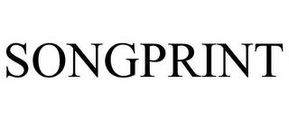 SONGPRINT trademark