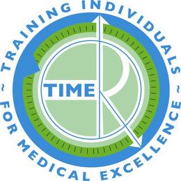 TIME TRAINING INDIVIDUALS FOR MEDICAL EXCELLENCE trademark