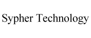 SYPHER TECHNOLOGY trademark