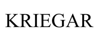 KRIEGAR trademark