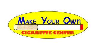 MAKE YOUR OWN CIGARETTE CENTER trademark