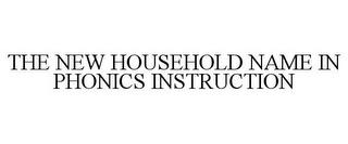 THE NEW HOUSEHOLD NAME IN PHONICS INSTRUCTION trademark