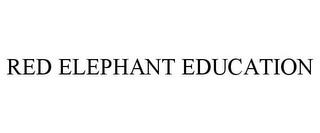 RED ELEPHANT EDUCATION trademark