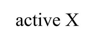 ACTIVE X trademark