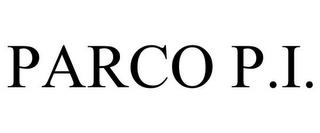 PARCO P.I. trademark