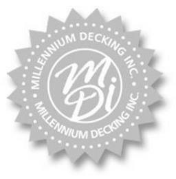 MILLENNIUM DECKING INC. MILLENNIUM DECKING INC. MDI trademark