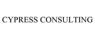 CYPRESS CONSULTING trademark