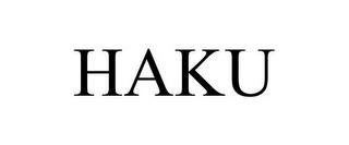 HAKU trademark