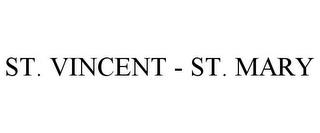 ST. VINCENT - ST. MARY trademark