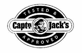 CAPTN. JACK'S TESTED & APPROVED trademark