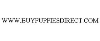 WWW.BUYPUPPIESDIRECT.COM trademark