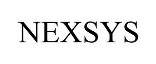 NEXSYS trademark