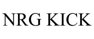 NRG KICK trademark