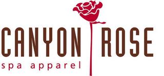 CANYON ROSE SPA APPAREL trademark