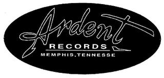 ARDENT RECORDS MEMPHIS, TENNESSE trademark