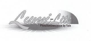 LUMI-LITE PHOTOLUMINESCENCE BY YALE trademark