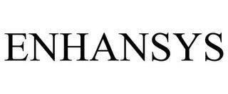 ENHANSYS trademark