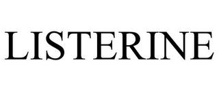 LISTERINE trademark