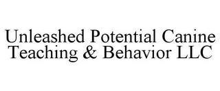 UNLEASHED POTENTIAL CANINE TEACHING & BEHAVIOR LLC trademark