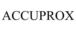 ACCUPROX trademark