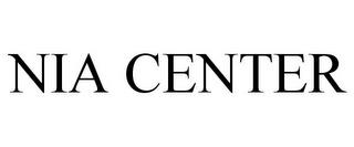 NIA CENTER trademark