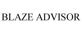 BLAZE ADVISOR trademark