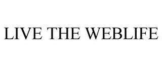 LIVE THE WEBLIFE trademark