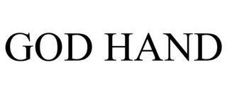 GOD HAND trademark