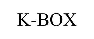 K-BOX trademark